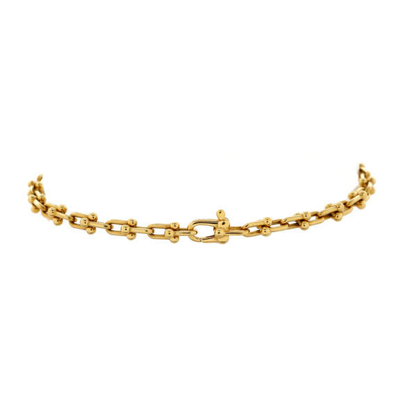 Tiffany & Co. Micro HardWear Link Bracelet 18K Yellow Gold - Picture 3 of 3